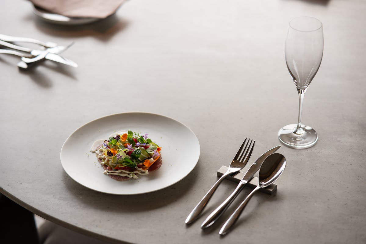 Restaurant website preview with warm food-led visual storytelling.